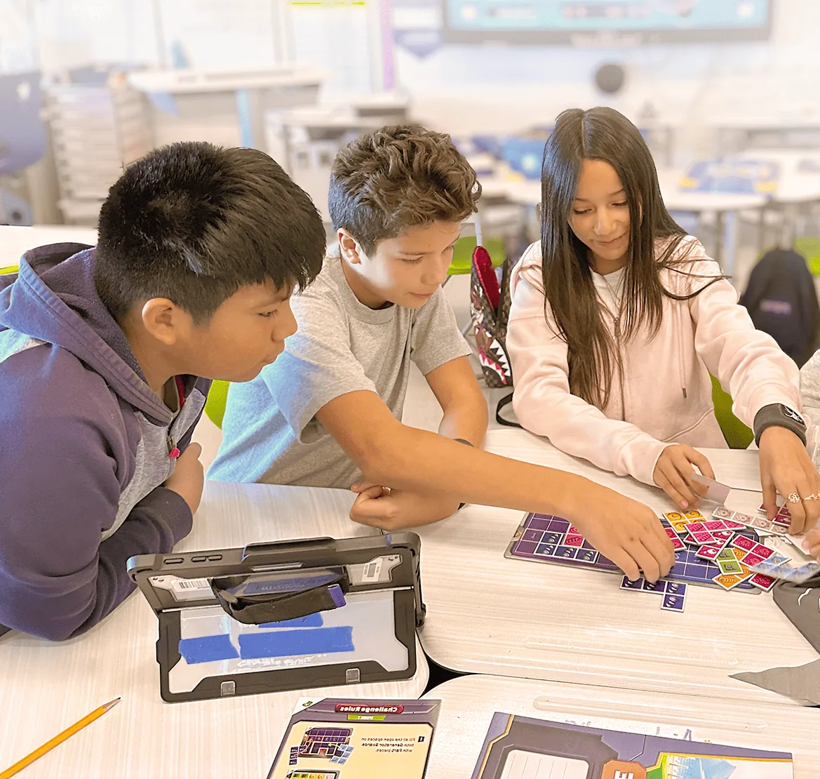 Students collaborating
